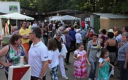 Richtig was los beim Hoffest.